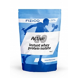 Izolat proteic instant din Zer fara aroma, FIZICO, Go Active / Instant Whey Protein Isolate, 1 kg, unflavoured